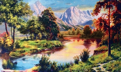 r2 Печатный гобелен