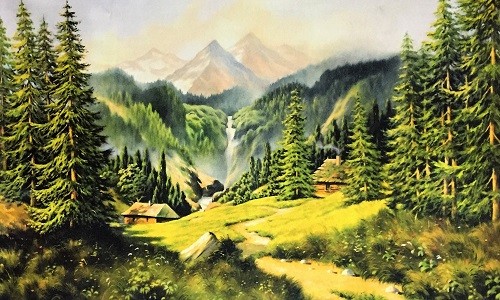 r605 Печатный гобелен