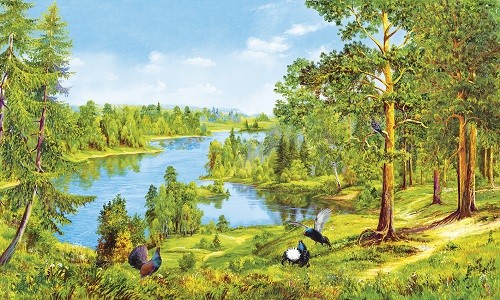 r615 Печатный гобелен