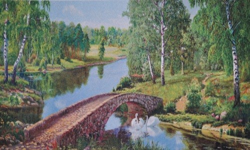 r646 Печатный гобелен