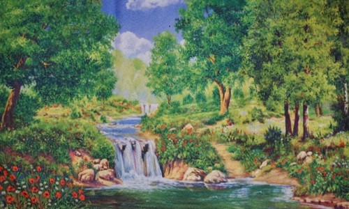 r657 Печатный гобелен