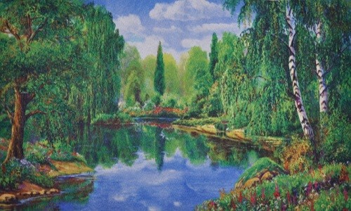 r658 Печатный гобелен