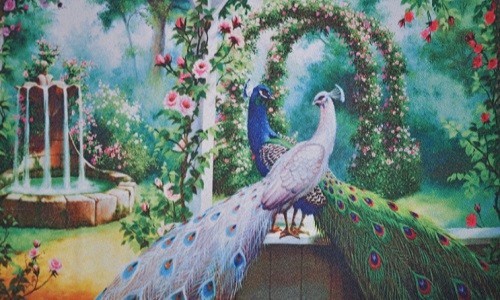 r664 Печатный гобелен