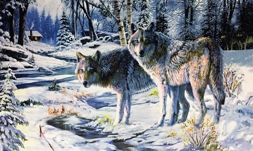 r682 Печатный гобелен