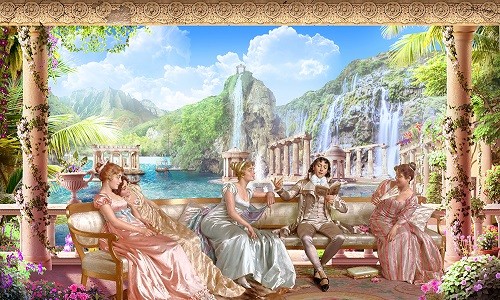 r928 Печатный гобелен