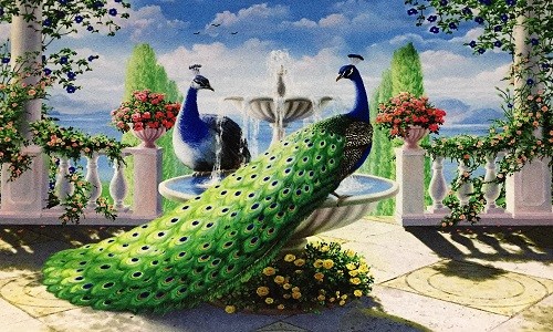 r745 Печатный гобелен