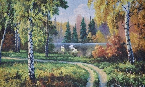 r764 Печатный гобелен