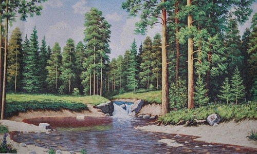 r765 Печатный гобелен