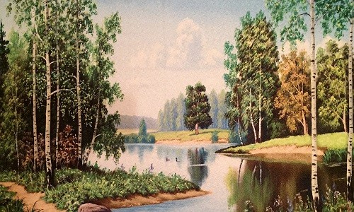 r783 Печатный гобелен