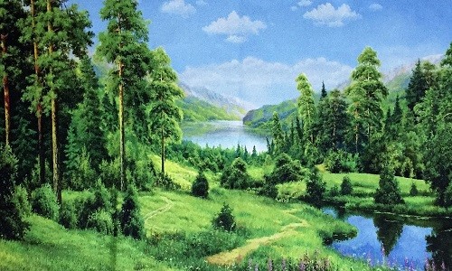 r805 Печатный гобелен