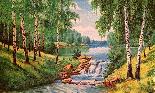 r814 Печатный гобелен