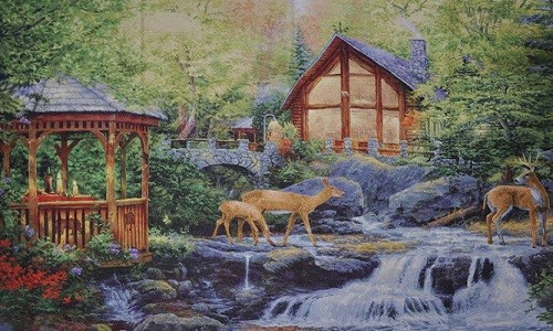 r828 Печатный гобелен