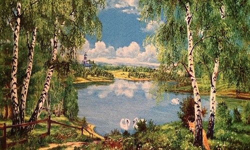 r829 Печатный гобелен