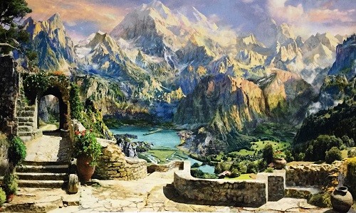 r844 Печатный гобелен