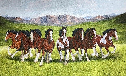 r1003 Печатный гобелен