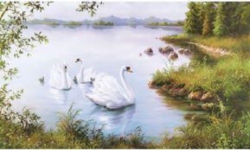 r667 Печатный гобелен