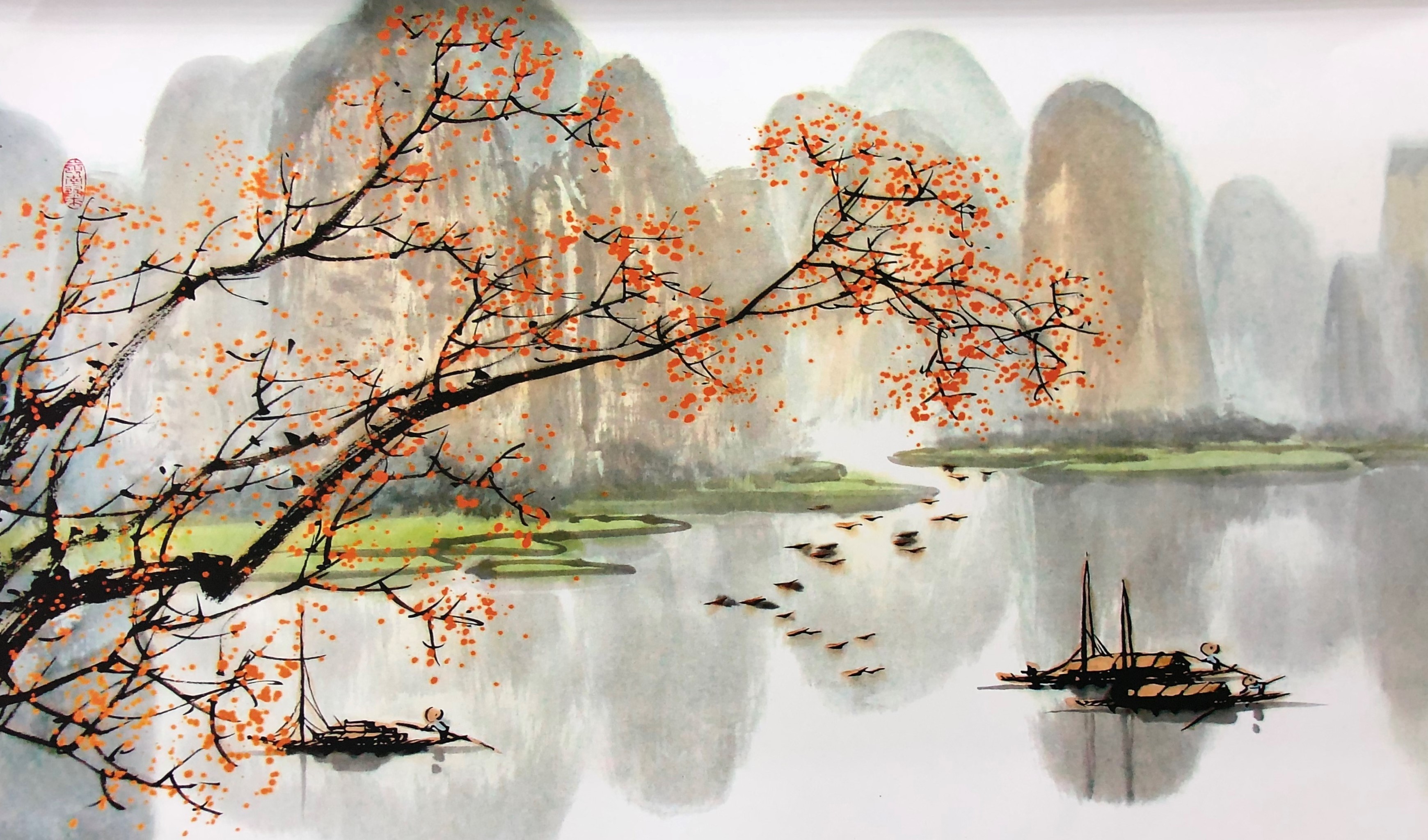 Пейзаж в китайском стиле